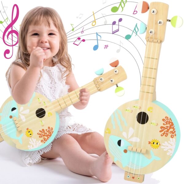 Drewniane Banjo