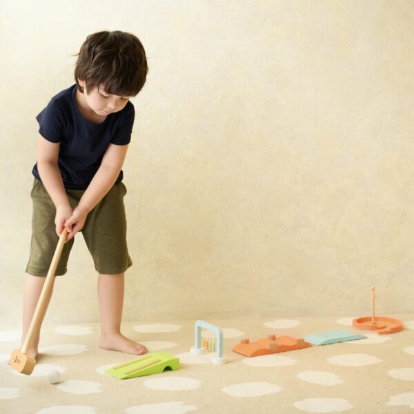 Drewniany Zestaw do Gry w Golfa - obrazek 2