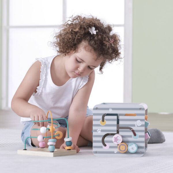 Drewniane Edukacyjne Centrum Gier - obrazek 2