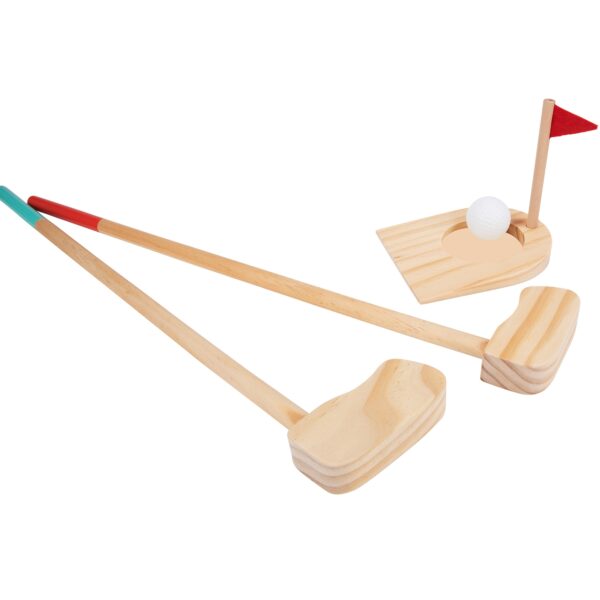 Drewniany Zestaw do Gry w Golfa - obrazek 5
